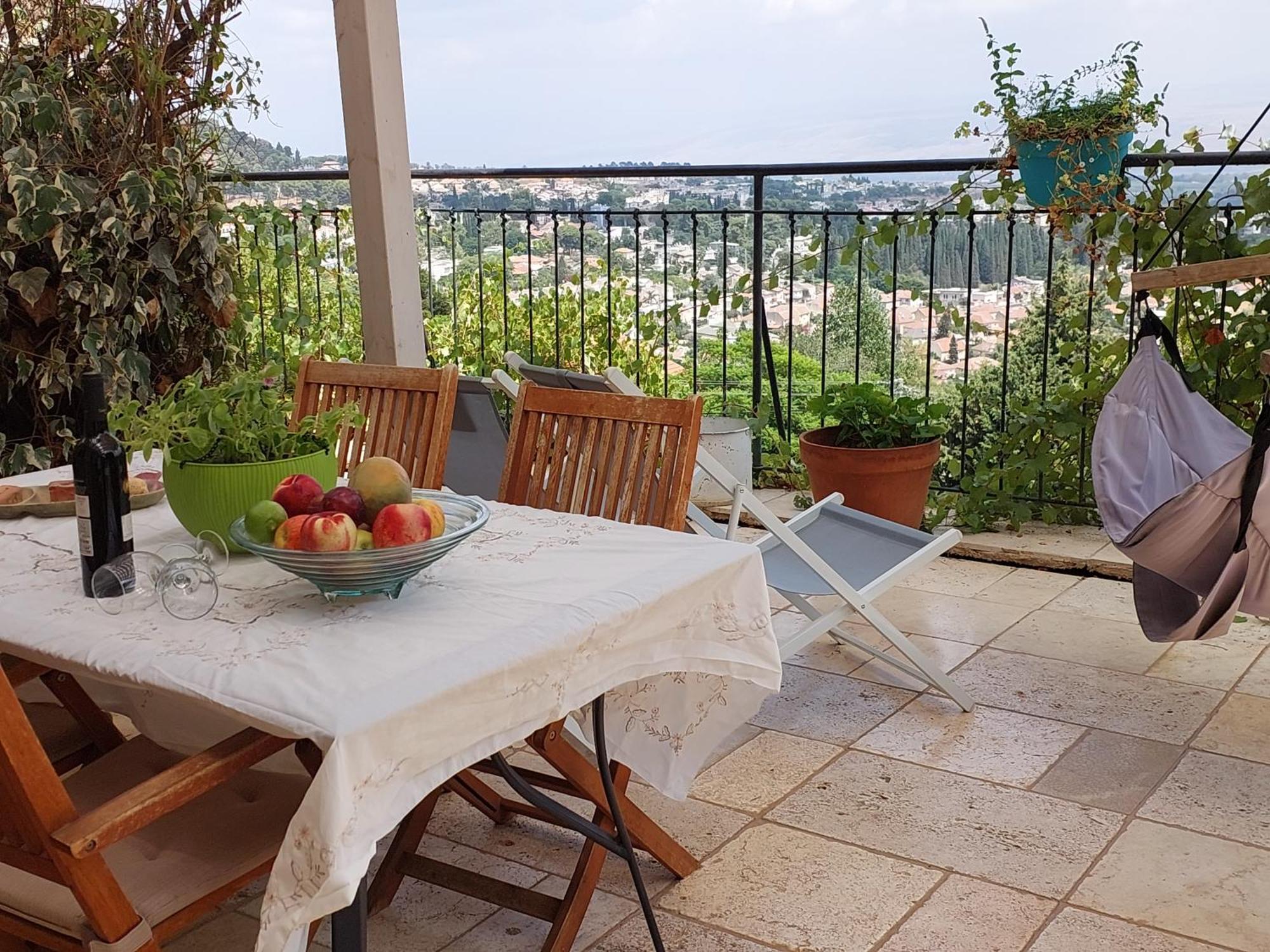 Neve Nof Apartamento Rosh Pinna Exterior foto