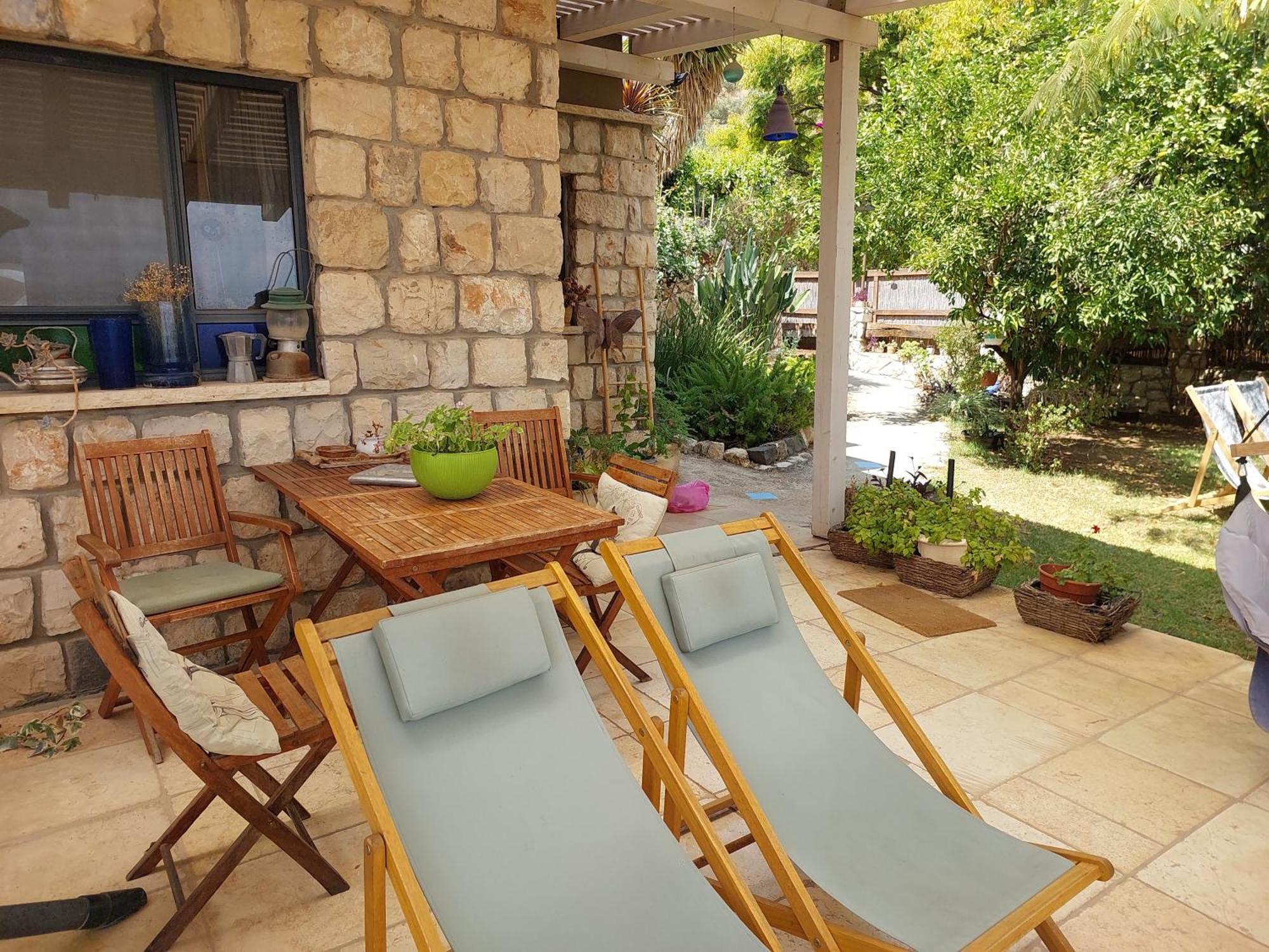 Neve Nof Apartamento Rosh Pinna Quarto foto